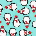 Jingle 4 Penguins Aqua
