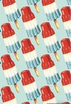 Red, White &Blue Popsicle Pattern By Kelly Gilleran